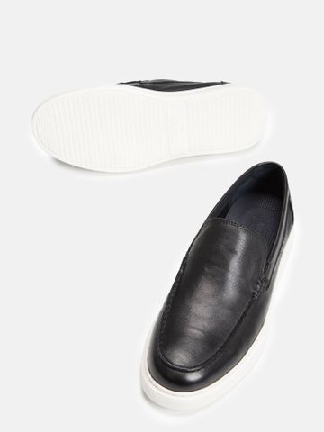 Đen##Giày thể thao nam Mulgati Slip on - M45AB-82