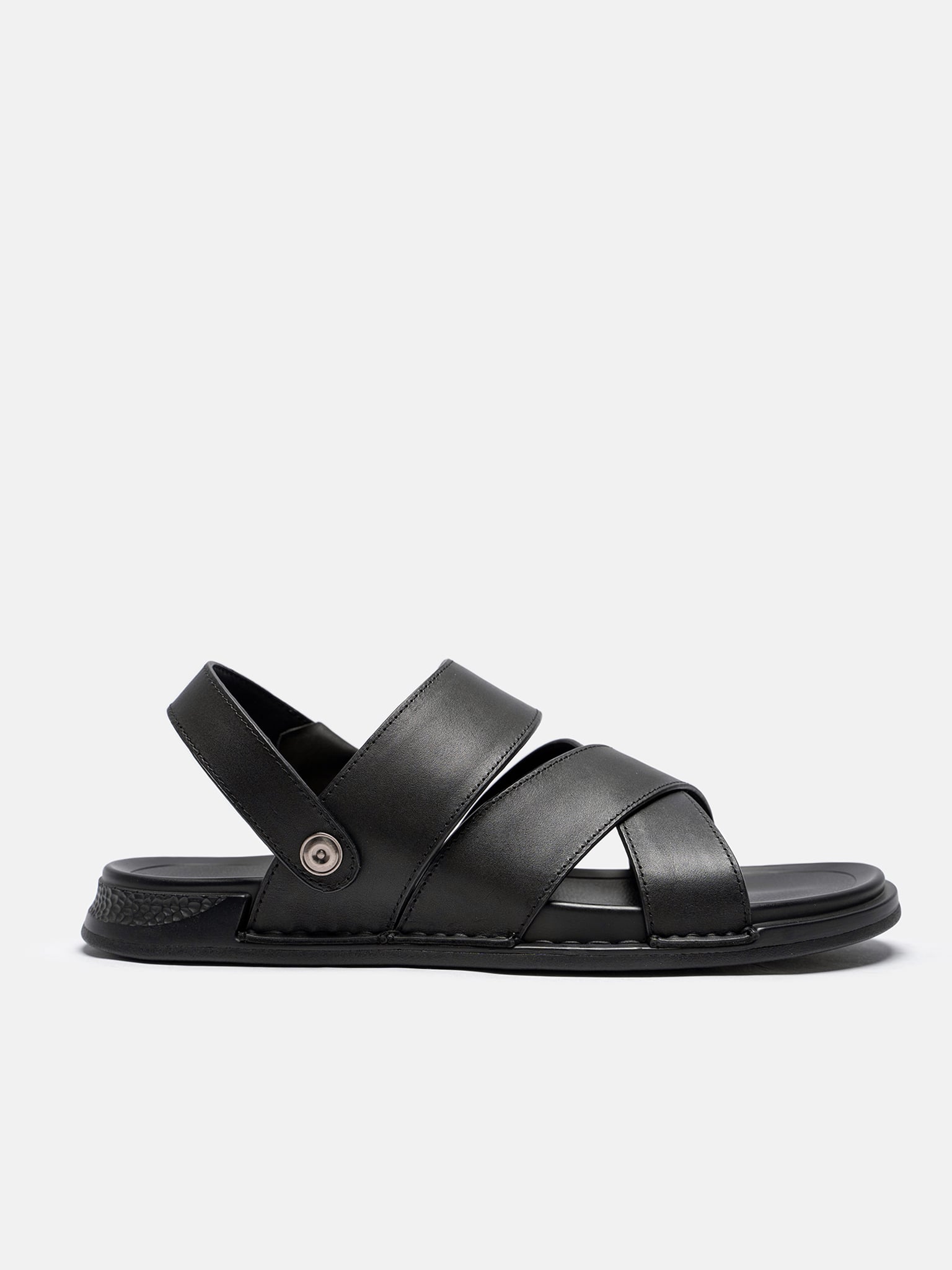 Đen##Sandal quai chéo Mulgati MU1001-01