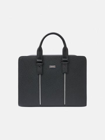Đen##Cặp da nam Mulgati Briefcase 5082