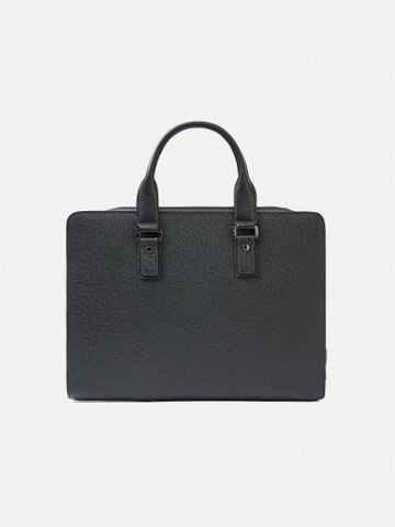 Đen##Cặp da nam Mulgati Briefcase 5082