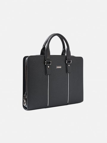 Đen##Cặp da nam Mulgati Briefcase 5082