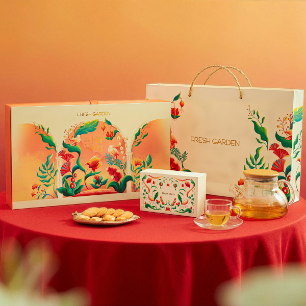 Quà Tết Vũ khúc hạt vàng