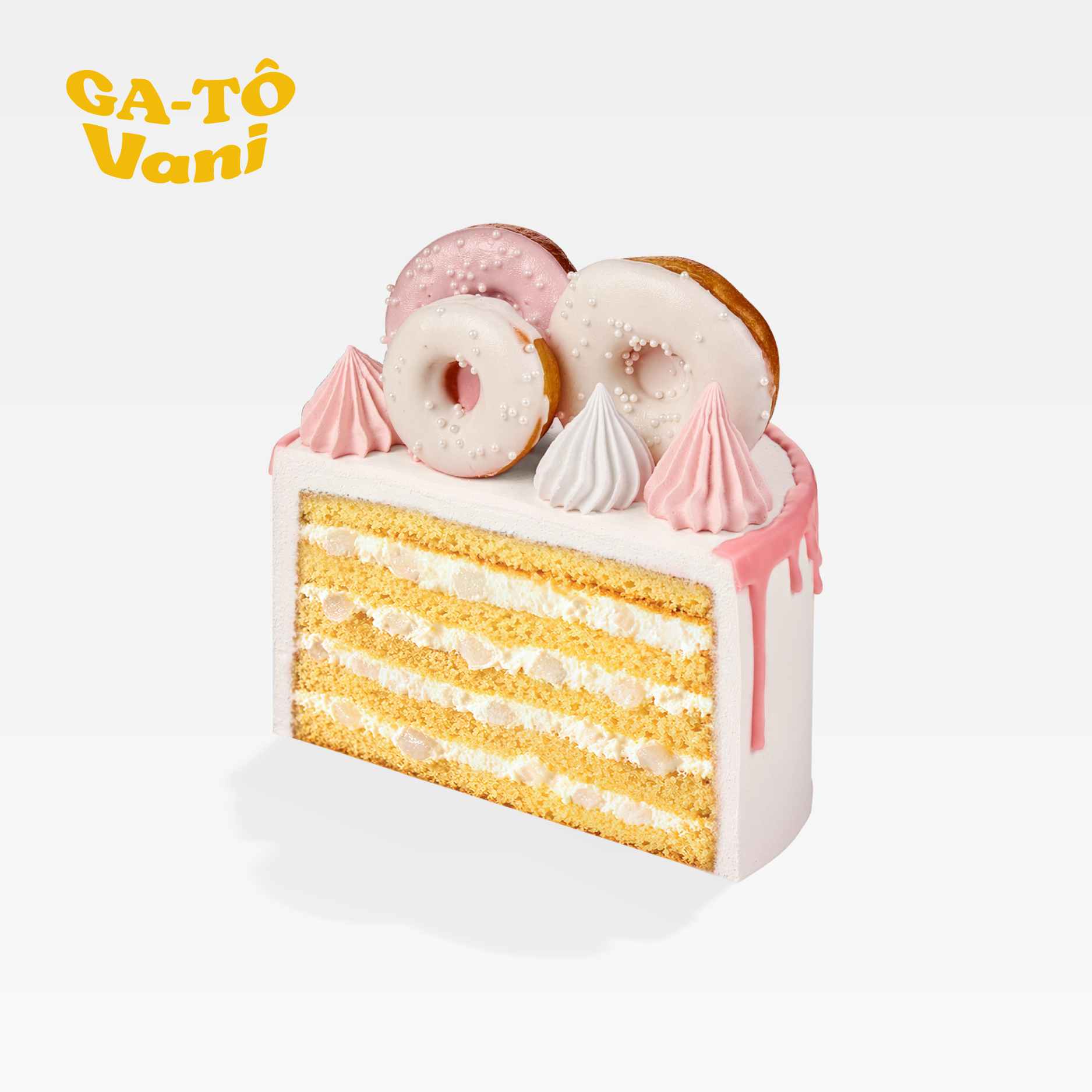 Bánh kem Mây hồng