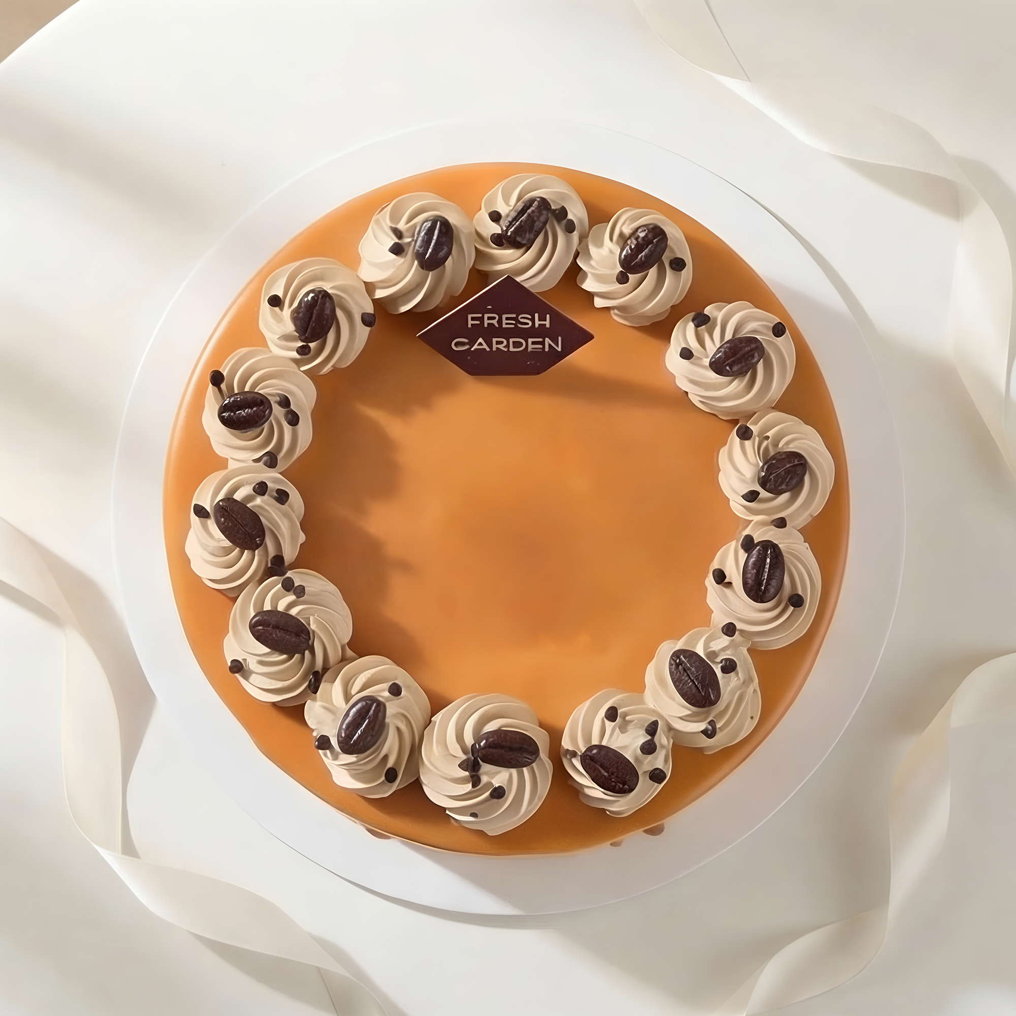 Bánh kem Cara cà phê