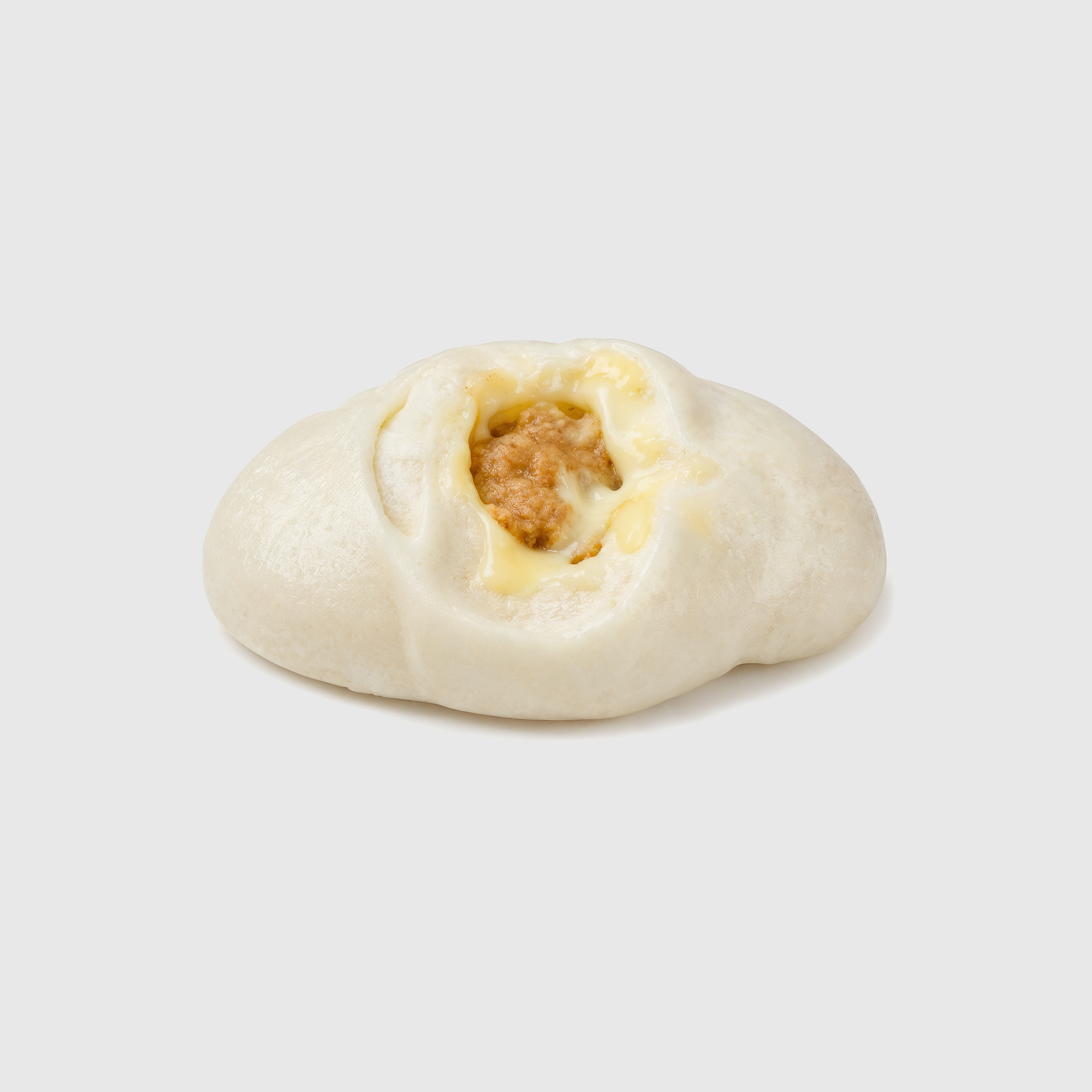 Bánh mì hấp xúc xích phô mai