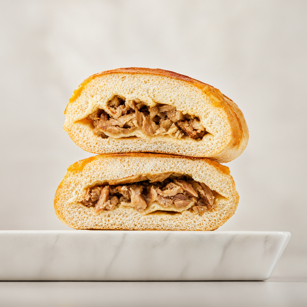 Bánh mì thịt heo áp chảo