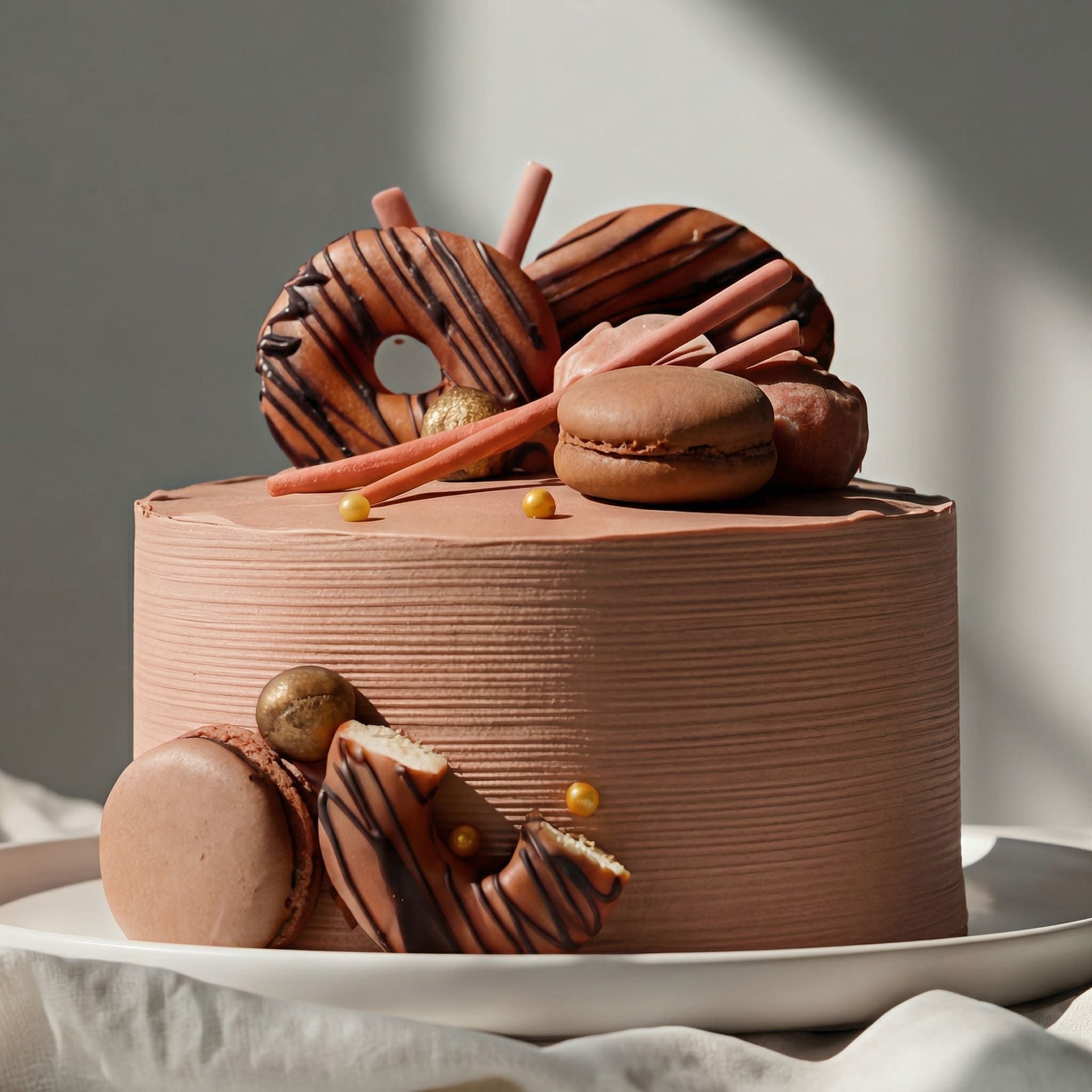 Bánh kem Choco trân châu
