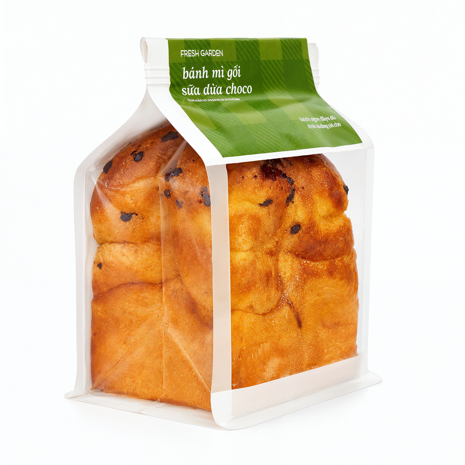 Bánh gối sữa dừa choco