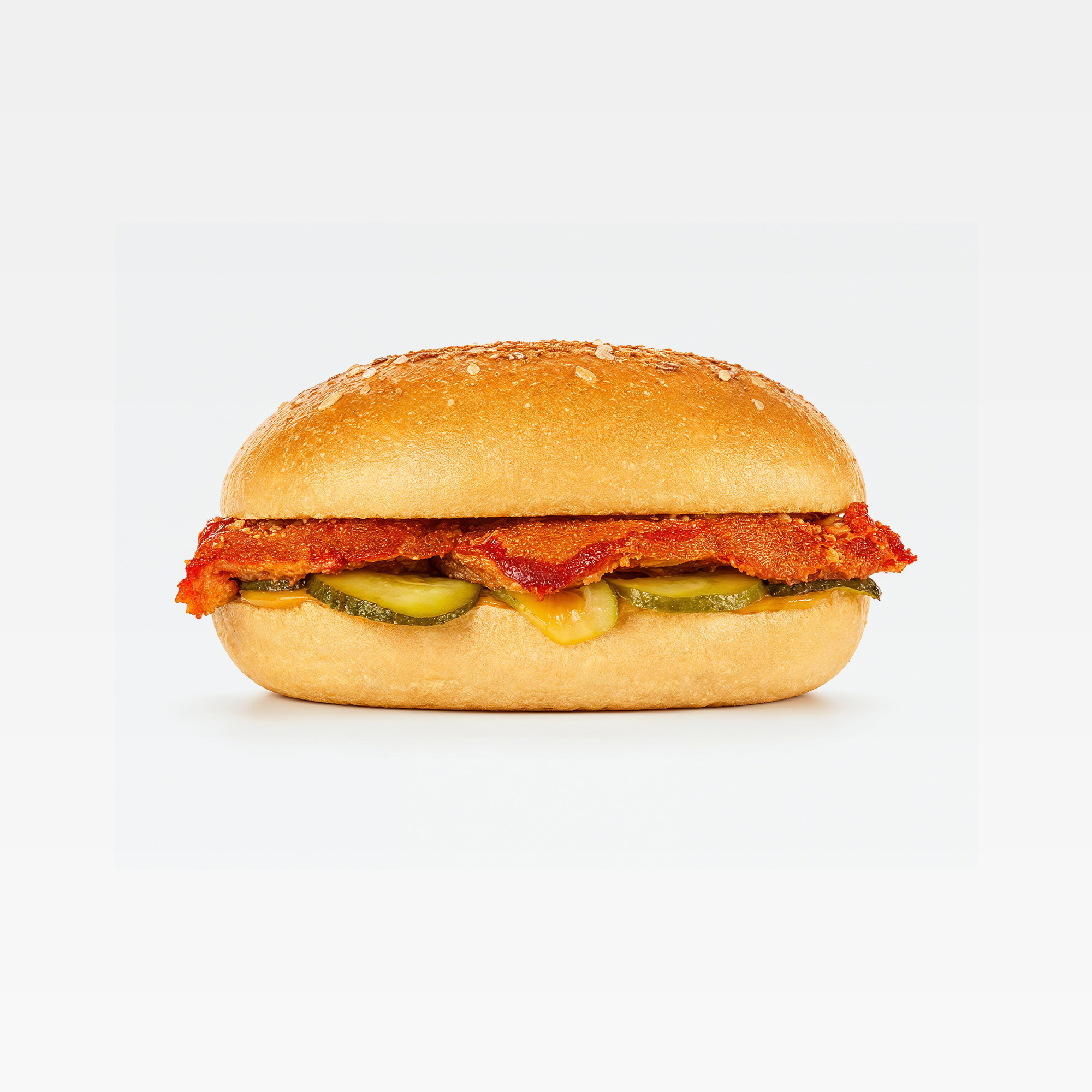 Bánh burger thịt xá xíu