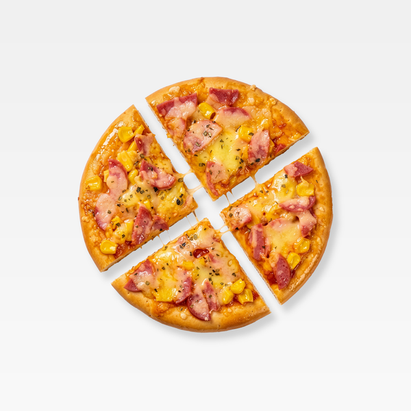 Bánh pizza xúc xích ngô