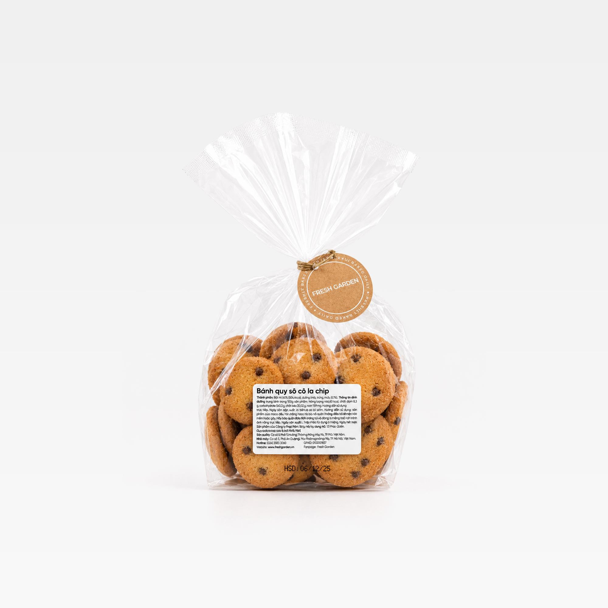 Bánh quy sô cô la chip 150g