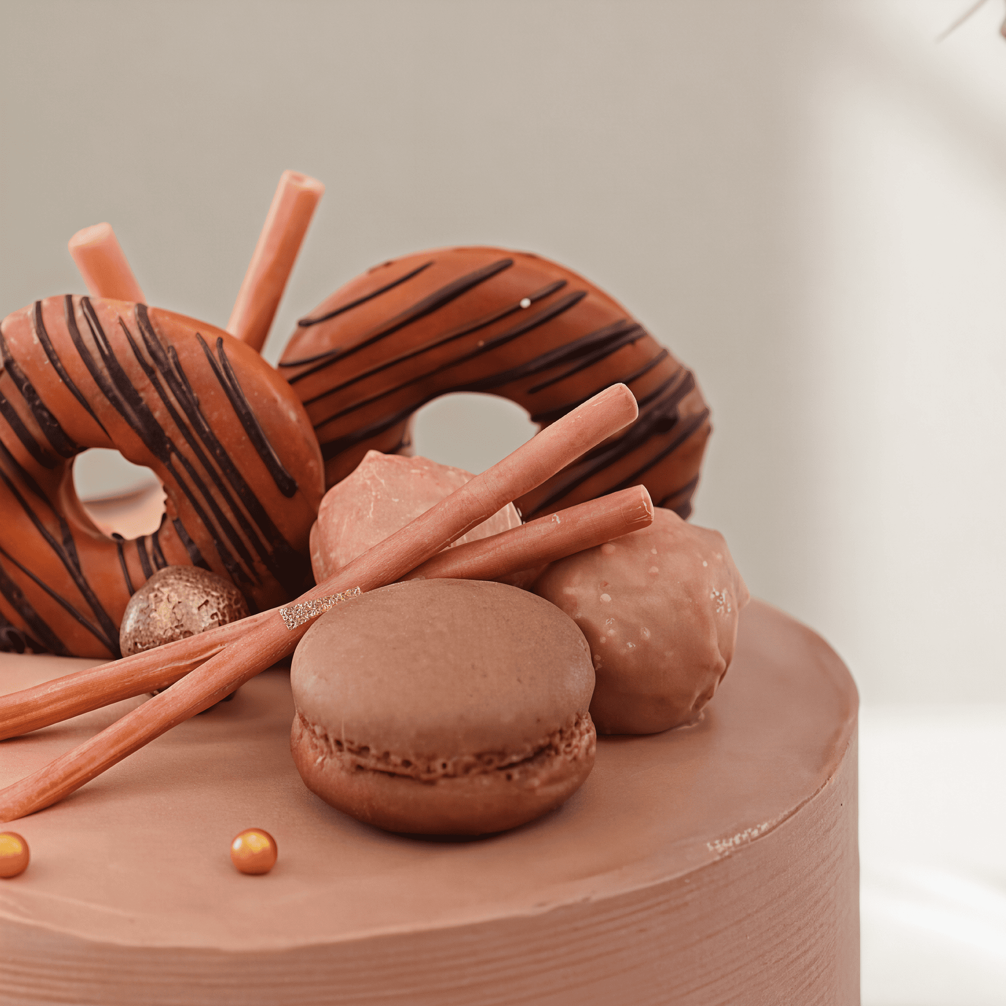 Bánh kem Choco trân châu