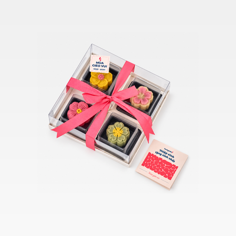 Set hộp Hoa thương 4 bánh