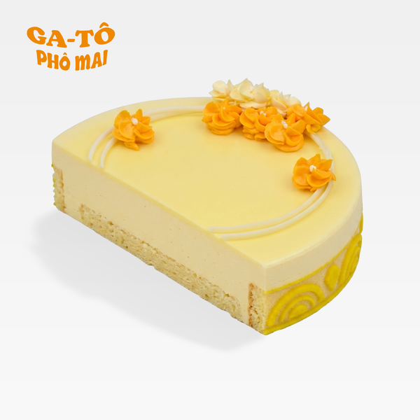 Bánh mousse xoài mịn
