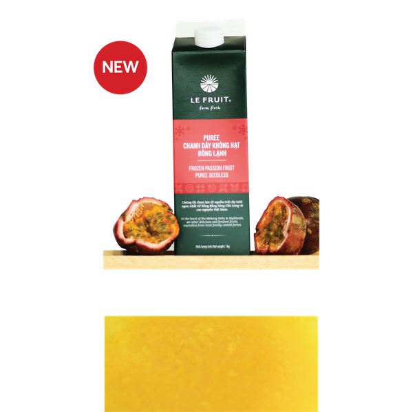 Puree Chanh Dây Không Hạt (Passion Fruit Puree)