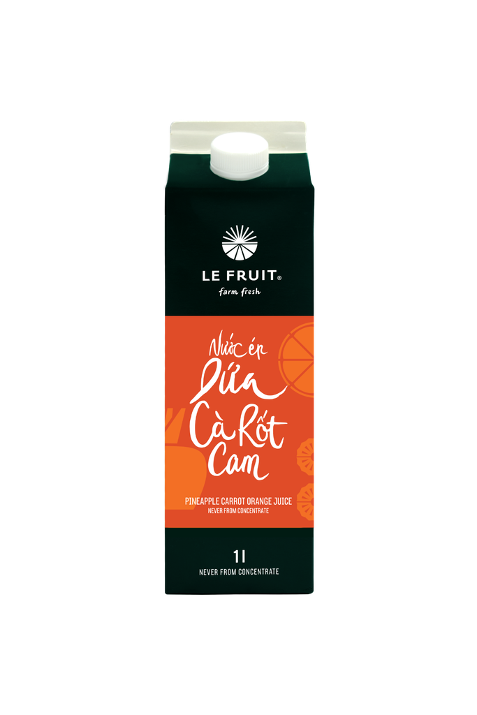 Nước ép Dứa - cà rốt - cam (Pineapple Carrot Orange Juice)