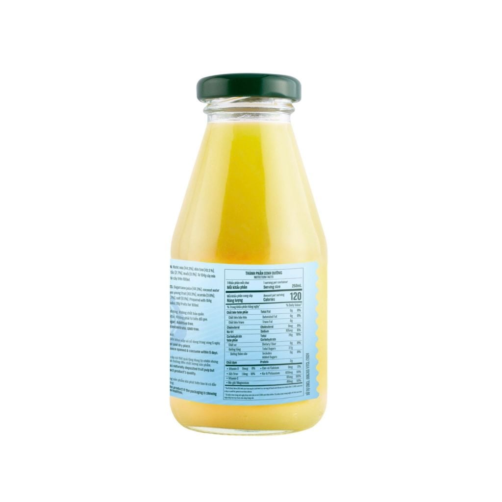 NEW - Nước Mía dừa tắc (Sugarcane Coconut Calamansi Juice)