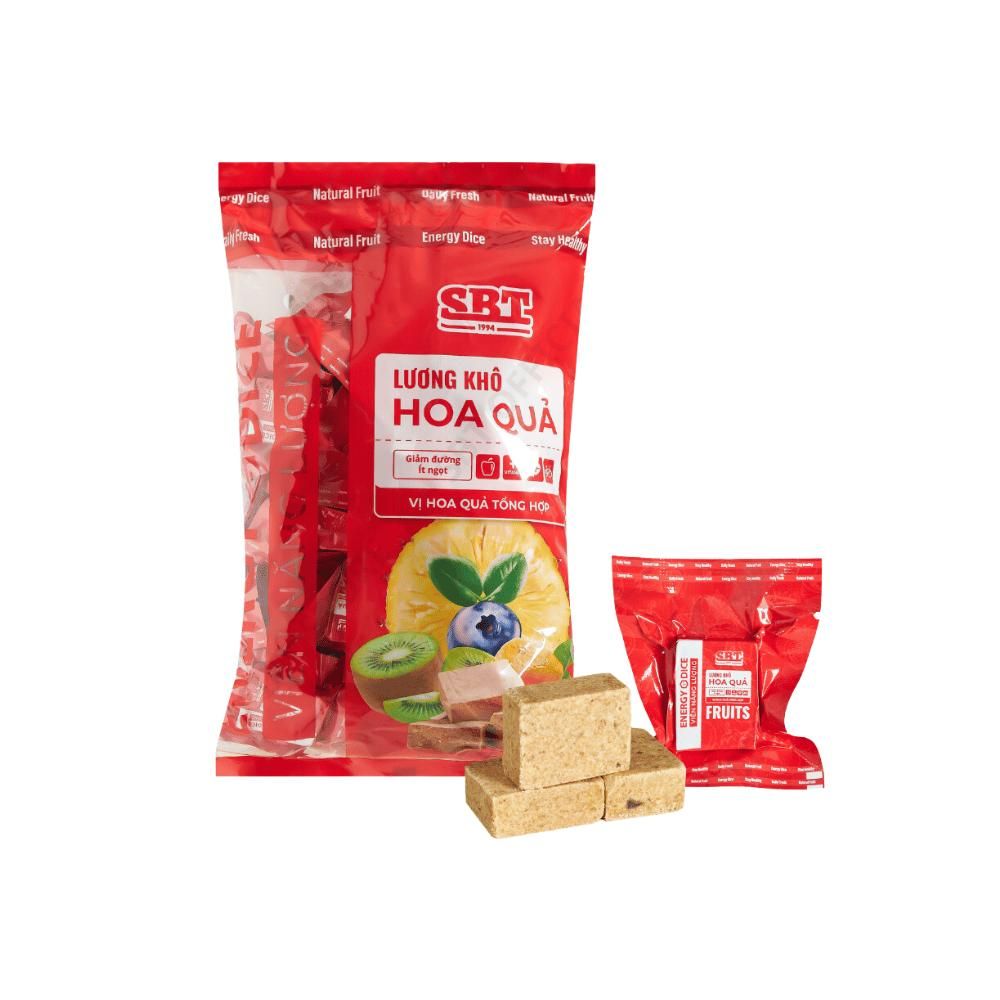  Lương khô mini SBT vị hoa quả tổng hợp 500g 