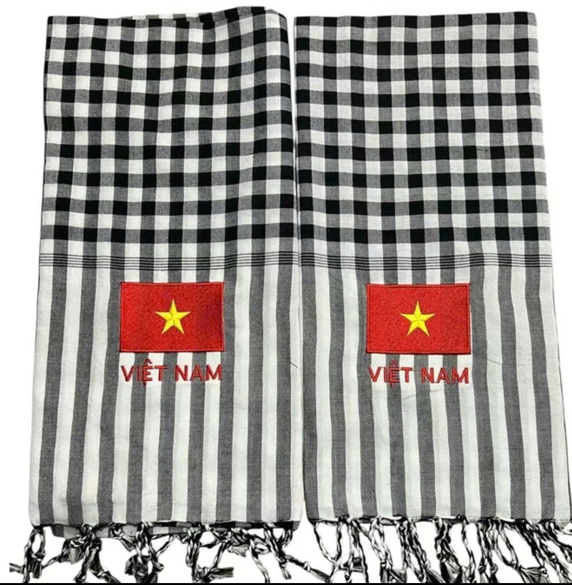  Khăn rằn Nam bộ thêu A80- Phiển bản đặc biệt kỷ niệm 80 năm Quốc khánh 2/9 