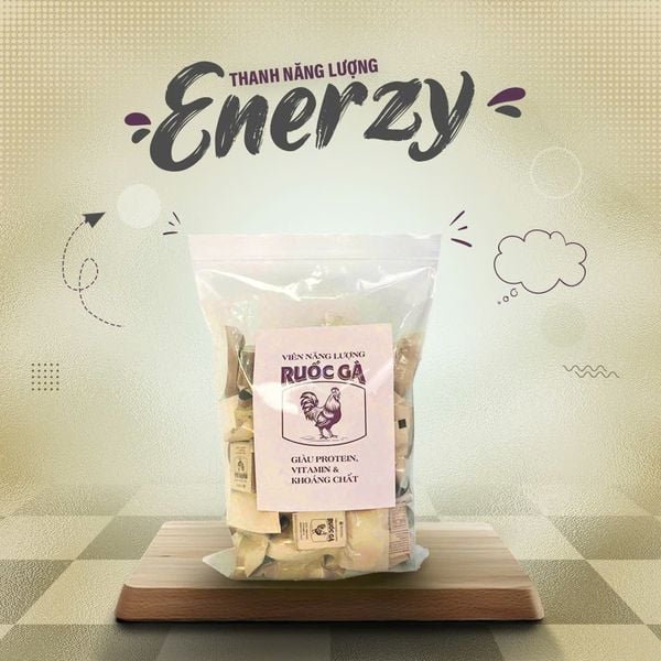 Lương khô Ruốc gà - Viên năng lượng ruốc gà- Bịch 300 gram- Vị dinh dưỡng-Sản phẩm cao cấp quân đội