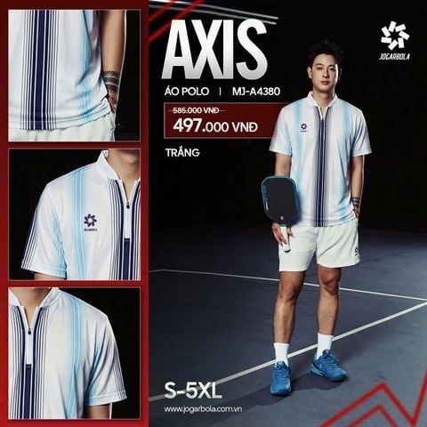  Áo Polo Jogarbola Axis 