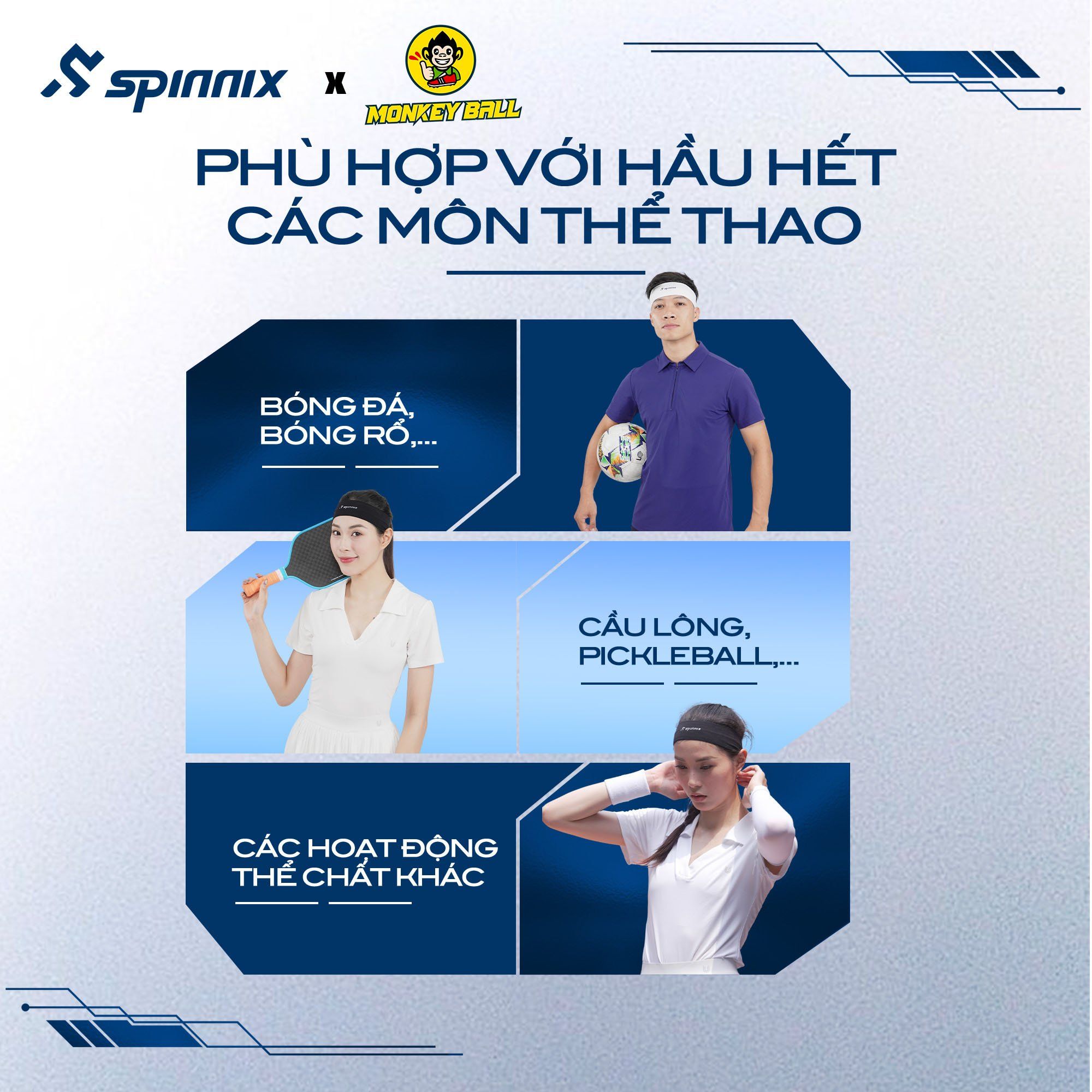  Băng đô thể thao Spinnix Comfie 