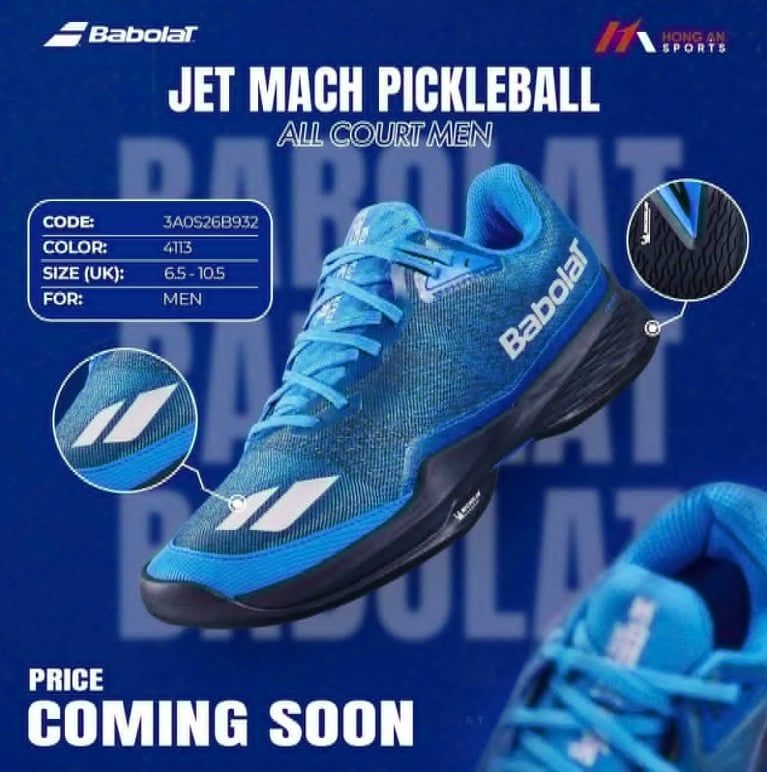  Giày Pickleball Jetmach All Court Mens 