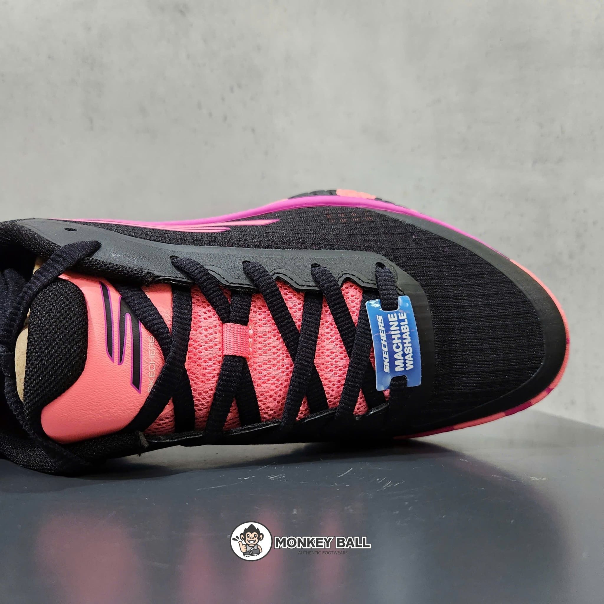  Giày Pickleball Skechers Viper Court Pro 2.0 - 246069-BKHP - Đen / Hồng 