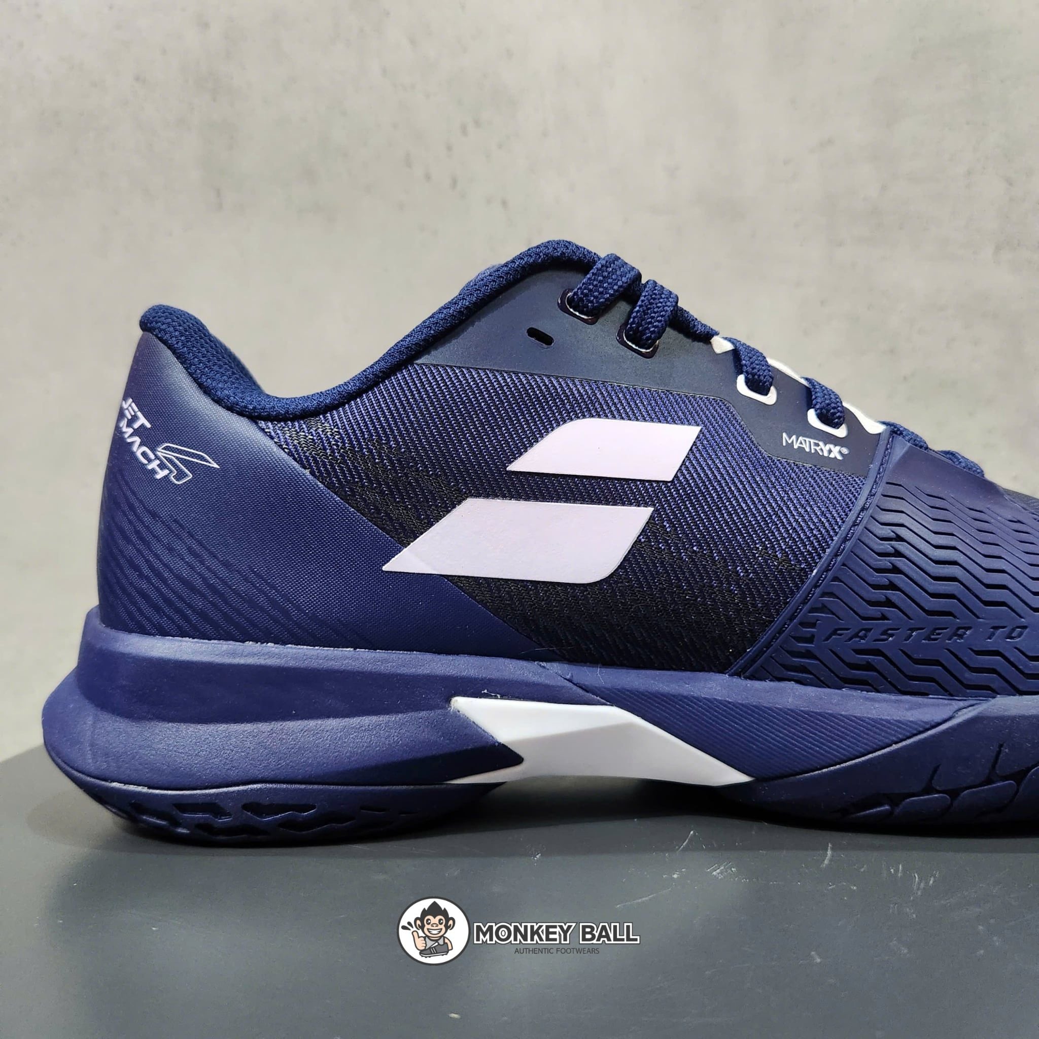  Giày Pickleball Babolat Jetmach 4 All Court Mens - Xanh Navy 