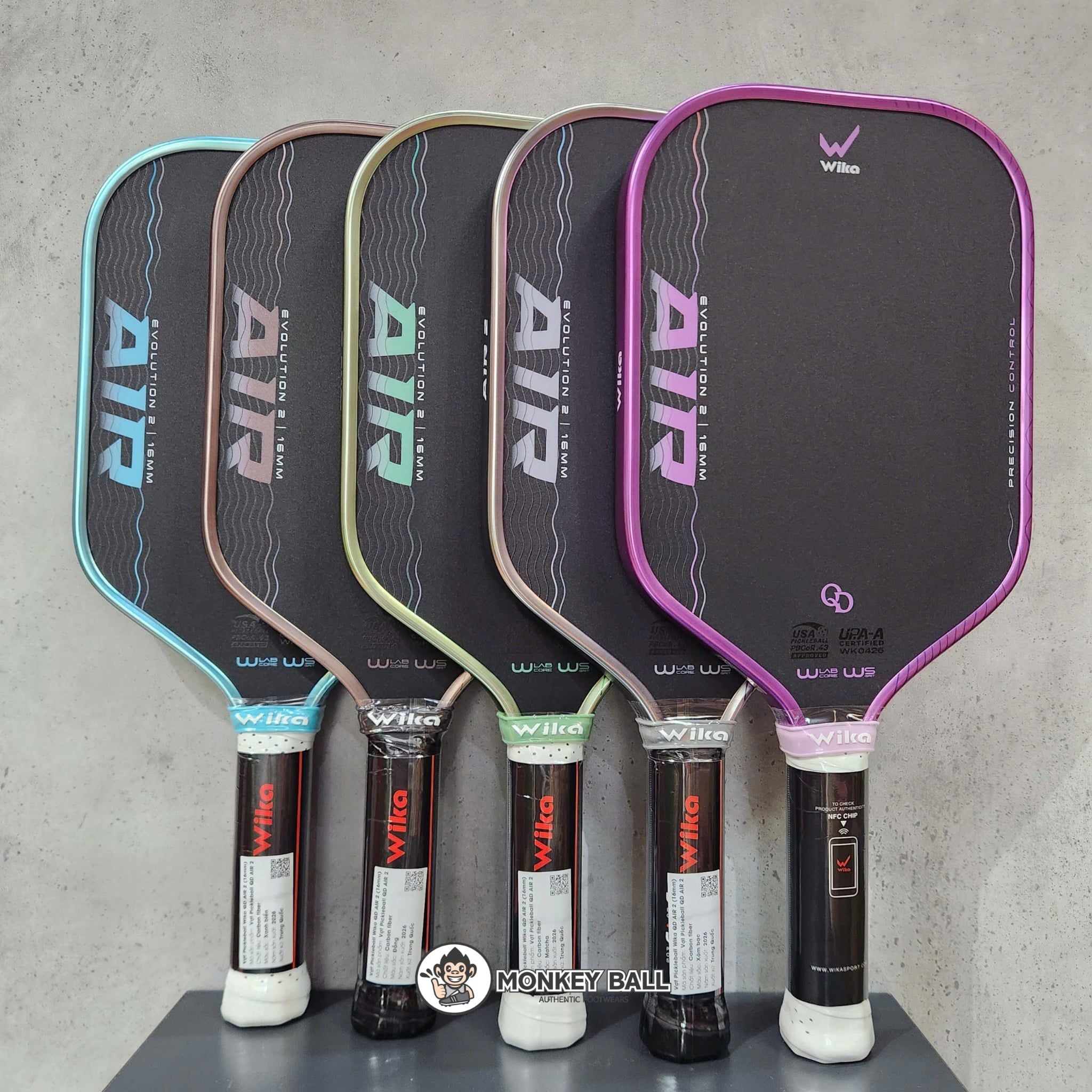  Vợt Pickleball Wika Quang Dương Air 2 