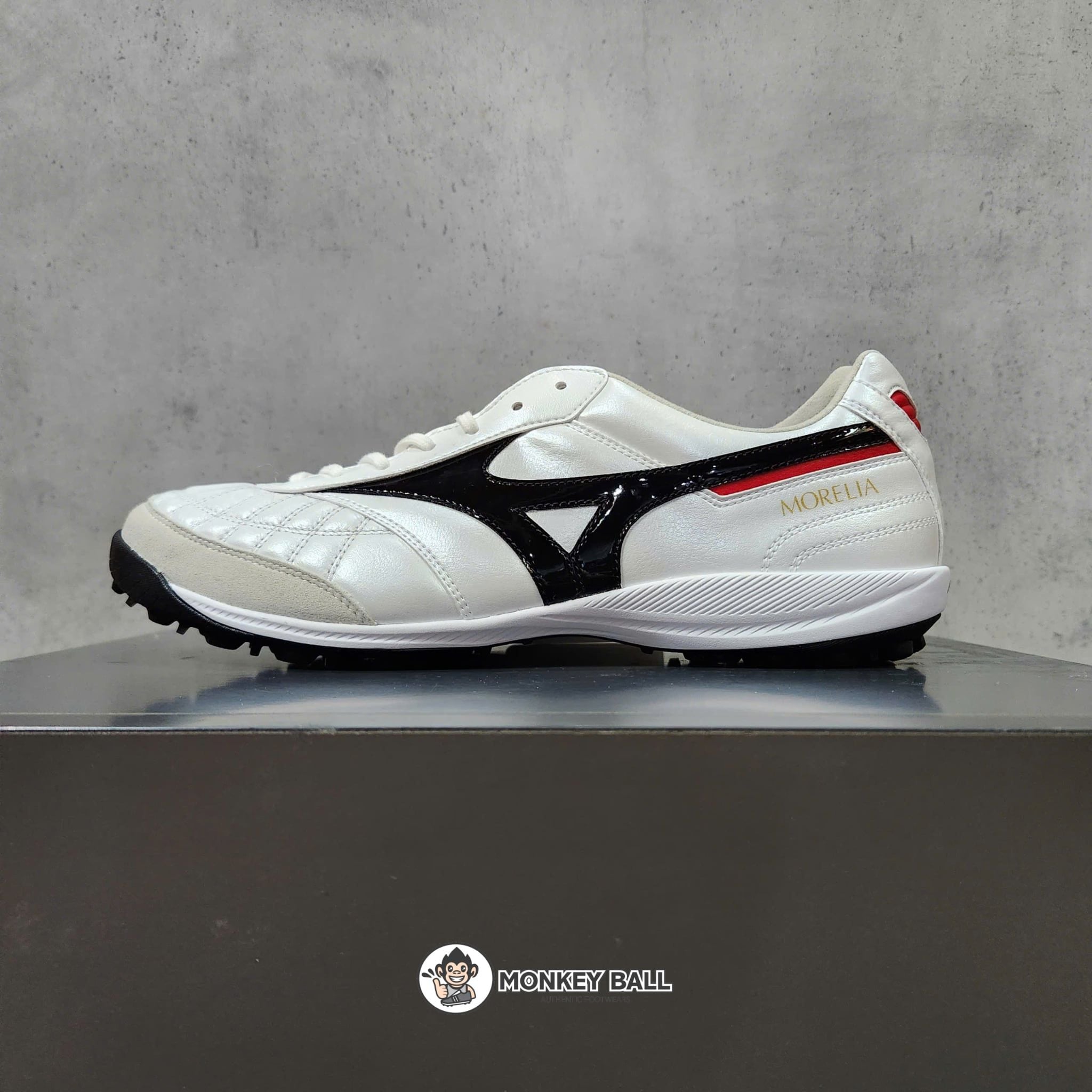  Mizuno Morelia Sala Japan TF - Q1GB250209 - Trắng/Đen 