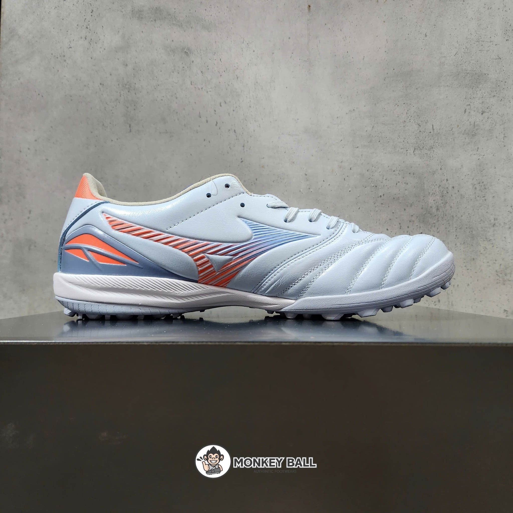  Mizuno Morelia Neo 5 Pro TF - P1GD268422 - Xanh Nhạt/Cam 