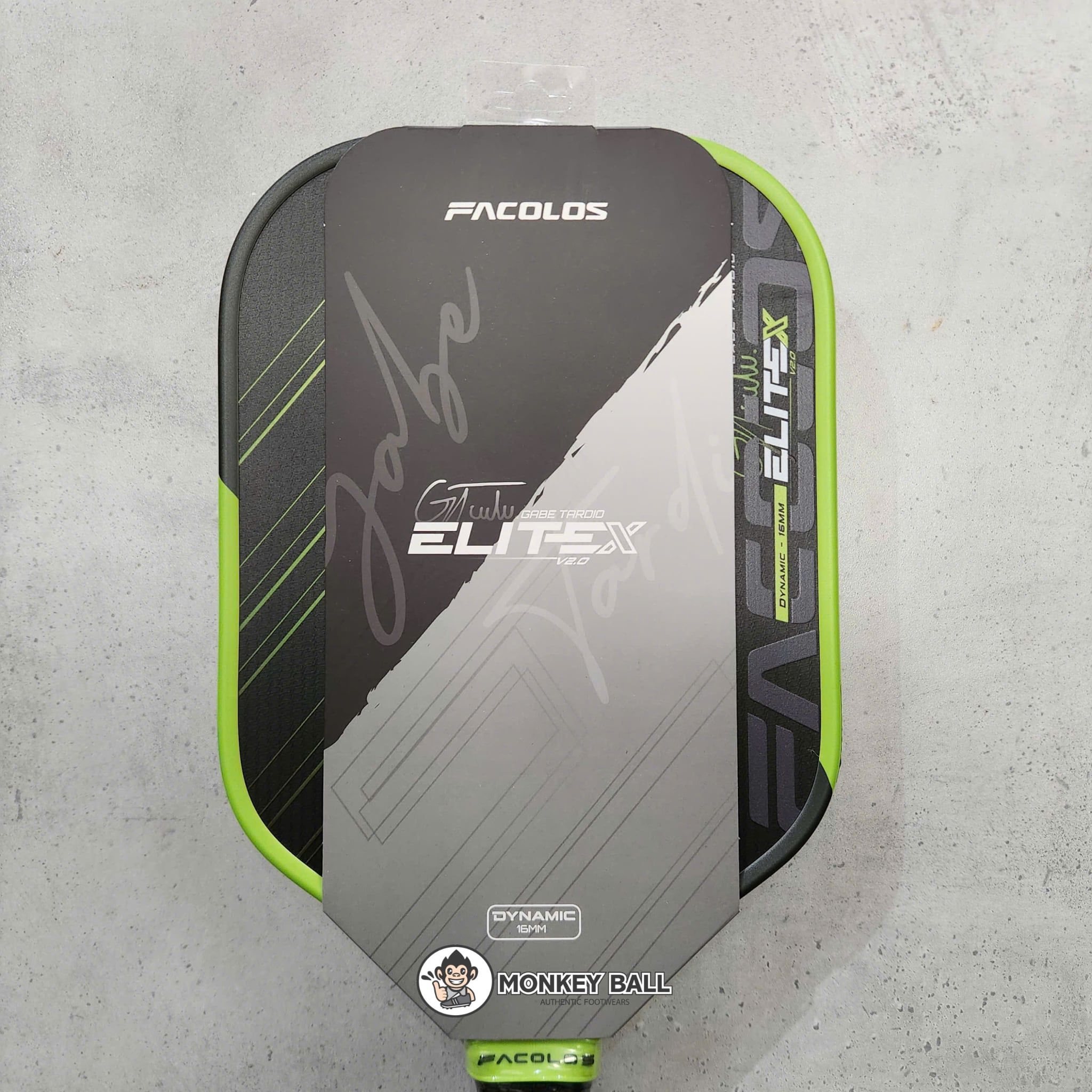  Vợt Pickleball Facolos EliteX V2.0 Gabe Tardio Edition 16mm 