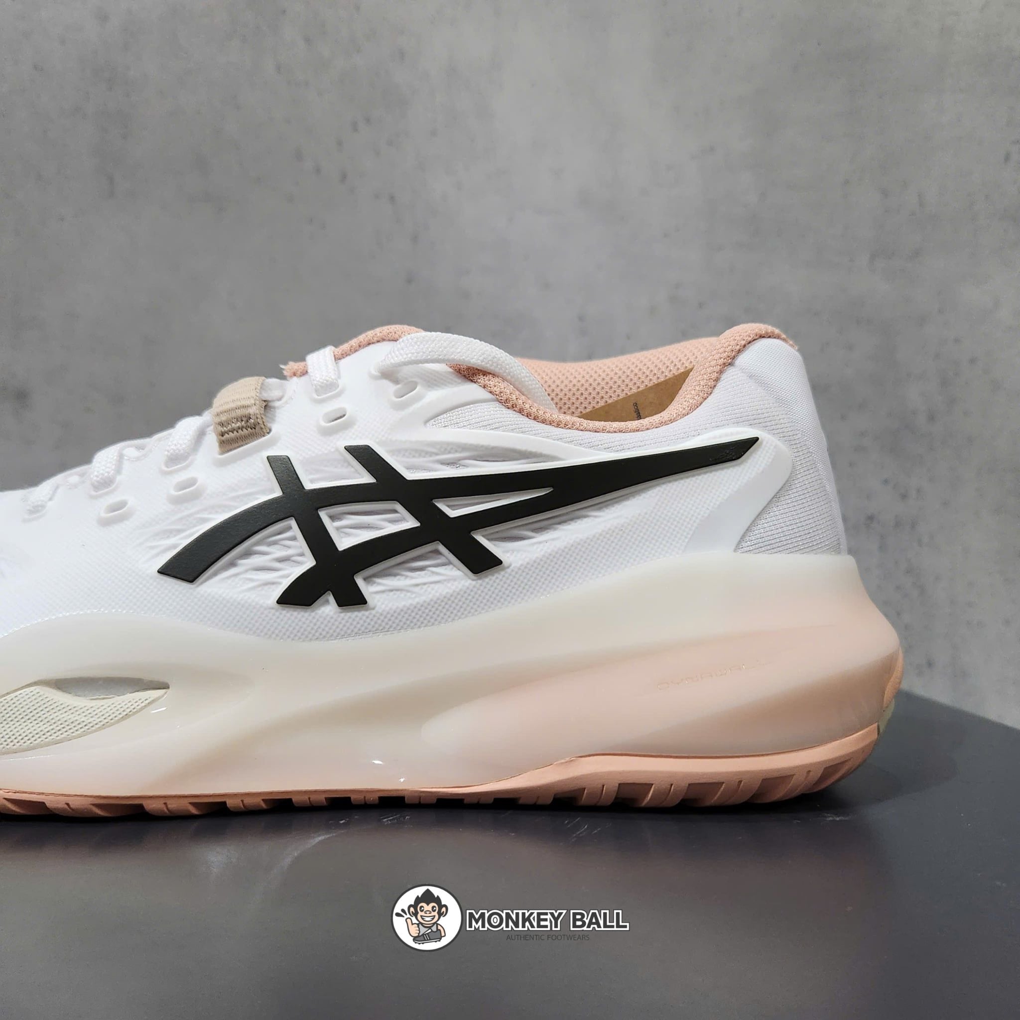  Giày Pickleball Asics Gel Resolution X - 1042A279.106 - Trắng / Hồng phấn 