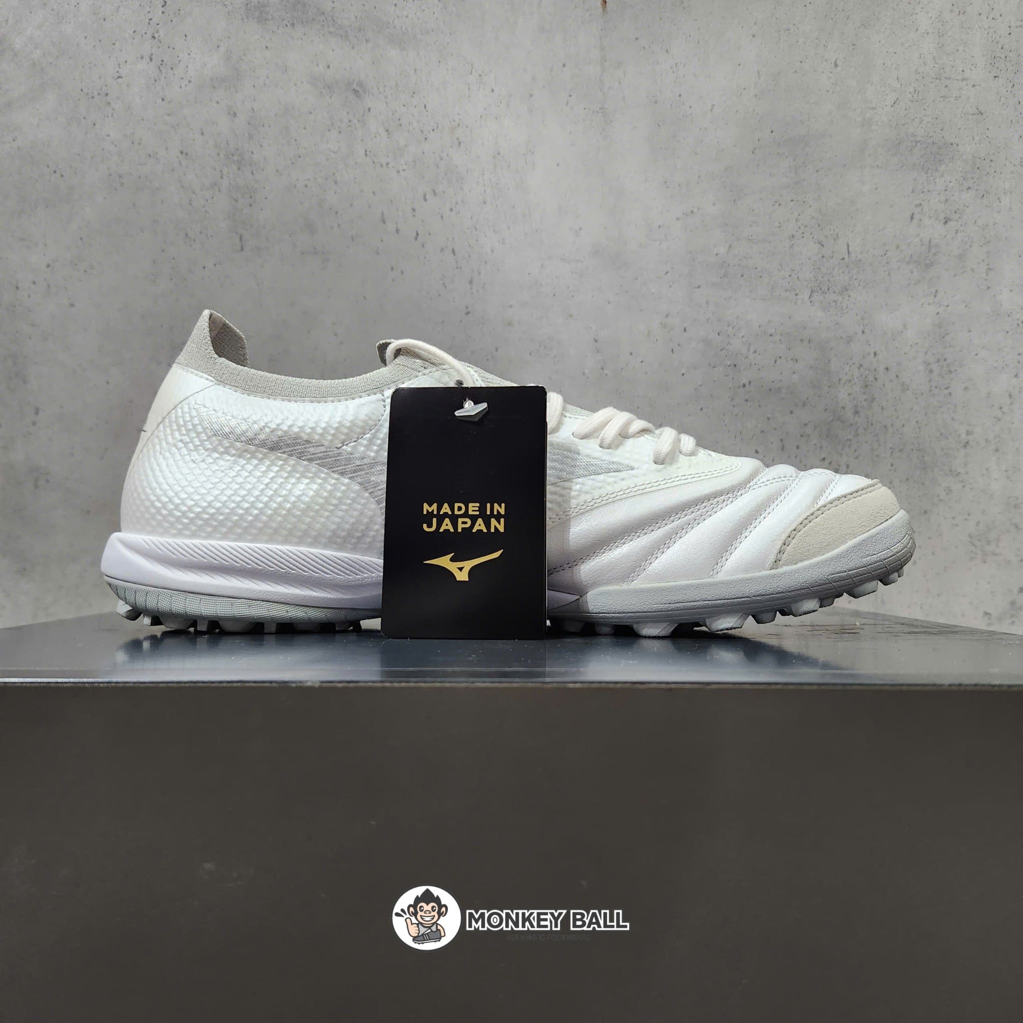  Mizuno Morelia Neo Sala Beta Japan TF - Q1GB269009 - Trắng/Bạc 