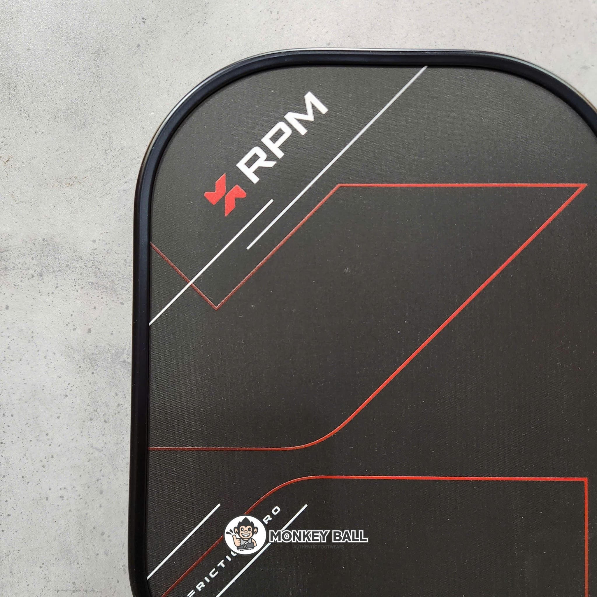  Vợt Pickleball RPM FRICTION PRO 16MM Hybrid Flat Top V2 James Ignatowich Signature 