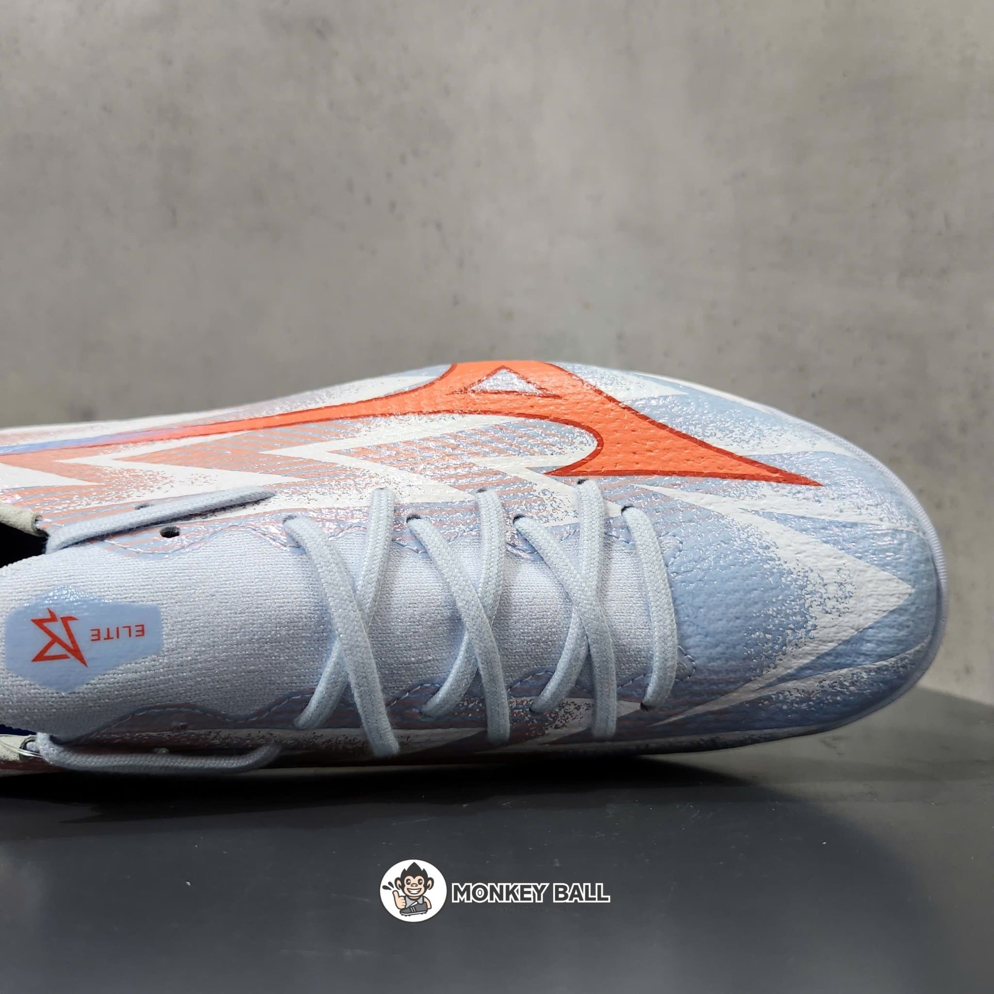  Mizuno Alpha 3 Elite AS TF - P1GD266222 - Xanh nhạt/Cam 