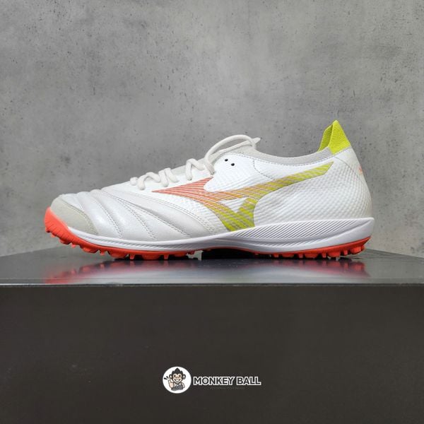  Mizuno Morelia Neo Sala Beta Japan TF - Q1GB269054 - Trắng/Cam 