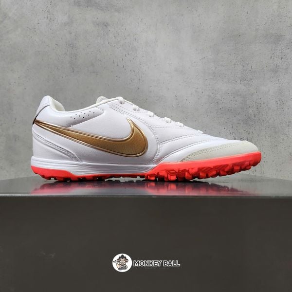  Nike Tiempo Ligera Pro TF - IB4477-101 - Trắng/Vàng/Đỏ 
