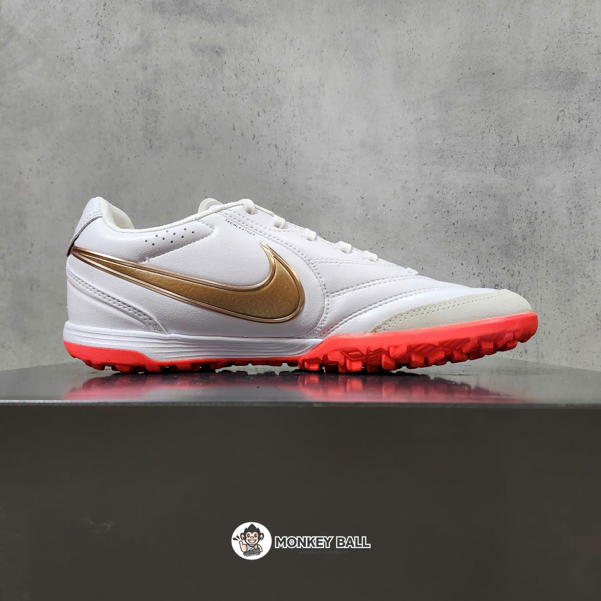  Nike Tiempo Ligera Pro TF - IB4477-101 - Trắng/Vàng/Đỏ 