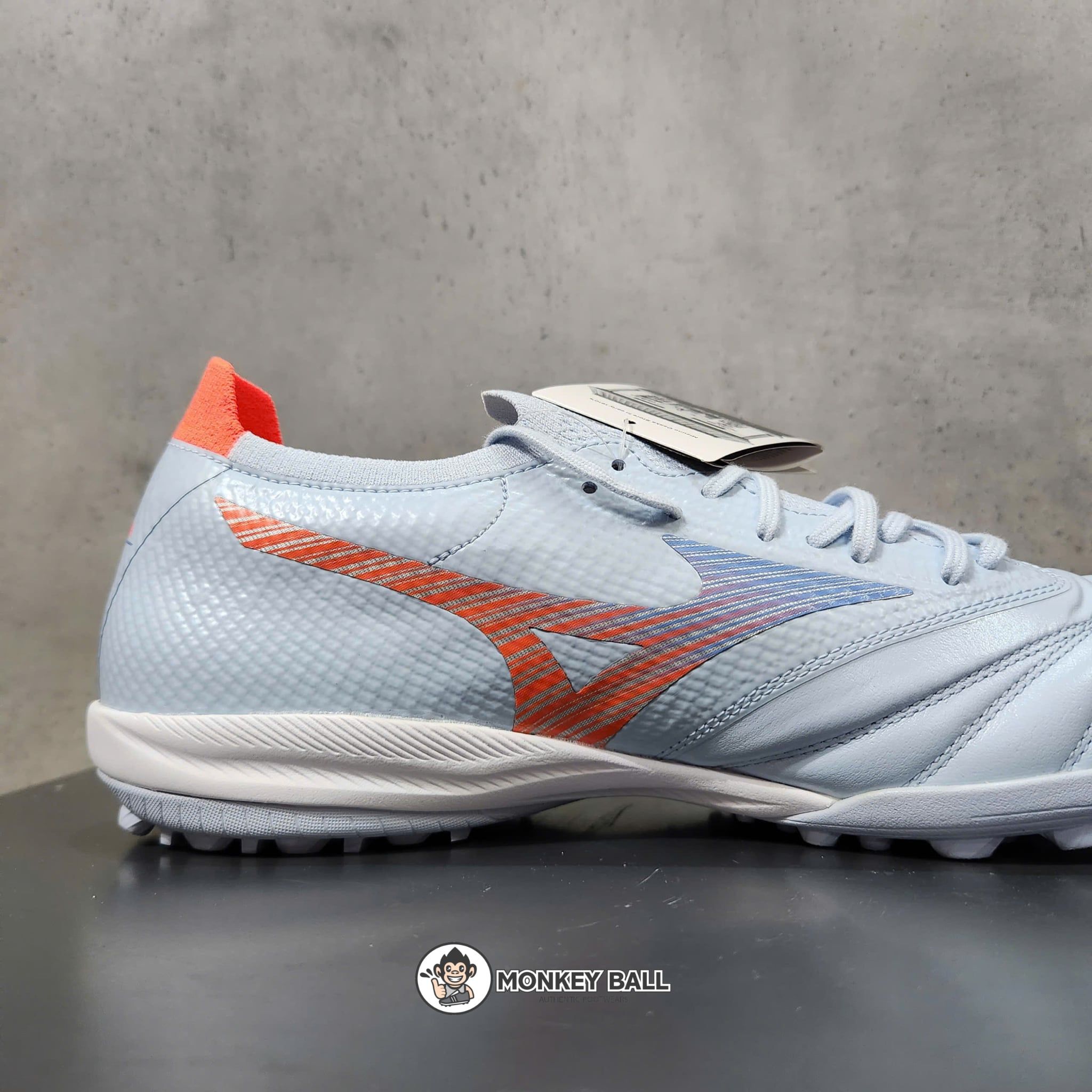  Mizuno Morelia Neo Sala Beta Japan TF - Q1GB269022 - Xanh Nhạt/ Cam 