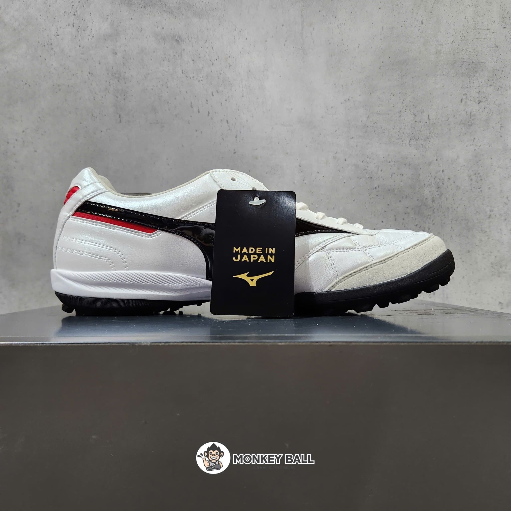  Mizuno Morelia Sala Japan TF - Q1GB250209 - Trắng/Đen 