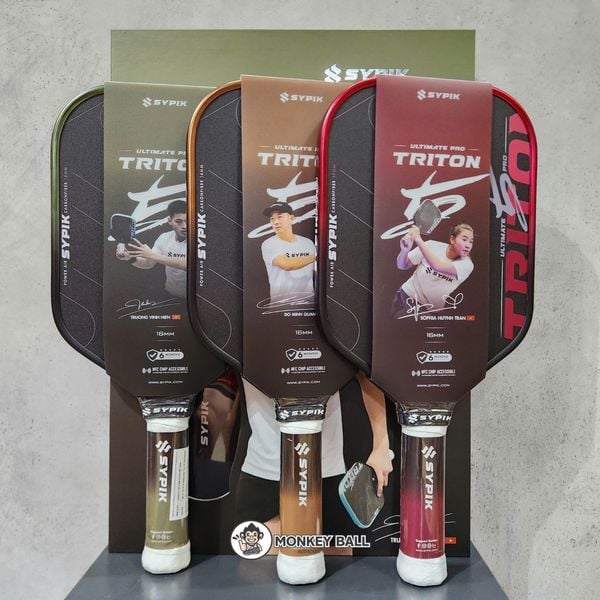  Vợt Pickleball Sypik Triton Pro 5 Ultimate FULLBOX LIMITED EDITION Chữ Ký VĐV 