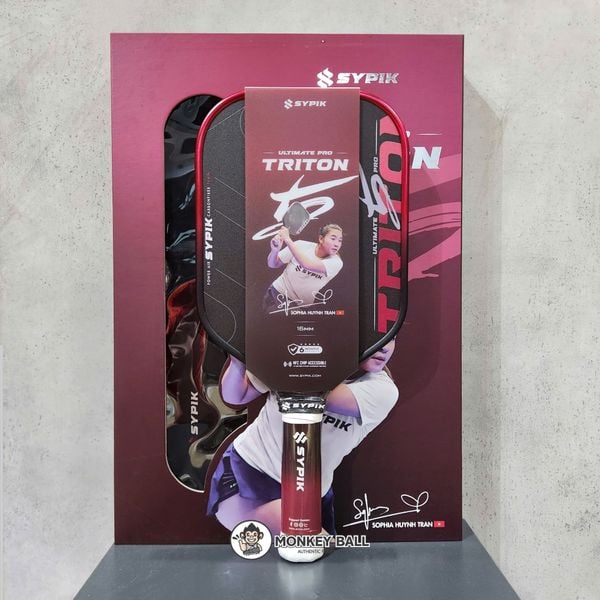  Vợt Pickleball Sypik Triton Pro 5 Ultimate FULLBOX LIMITED EDITION Chữ Ký VĐV 