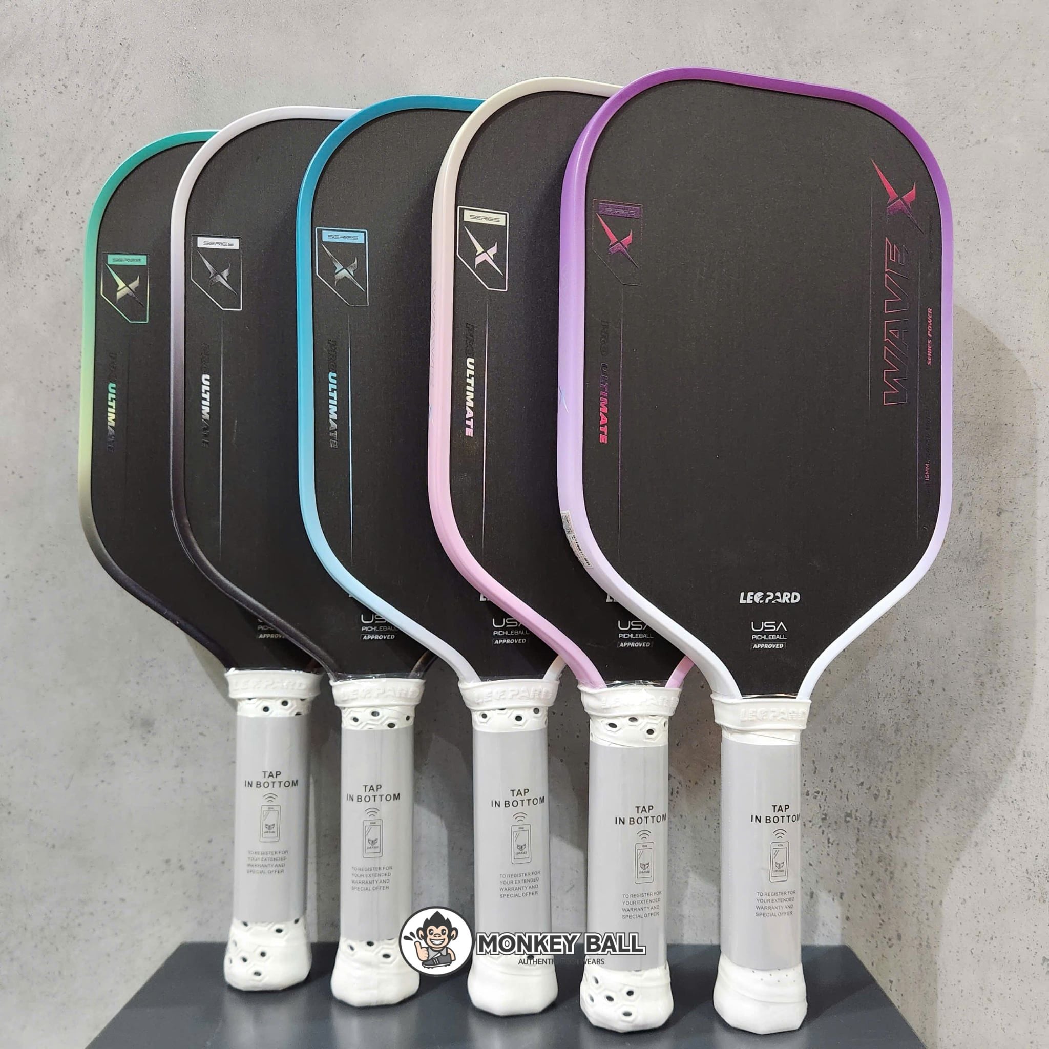  Vợt Pickleball Leopard Wave X 