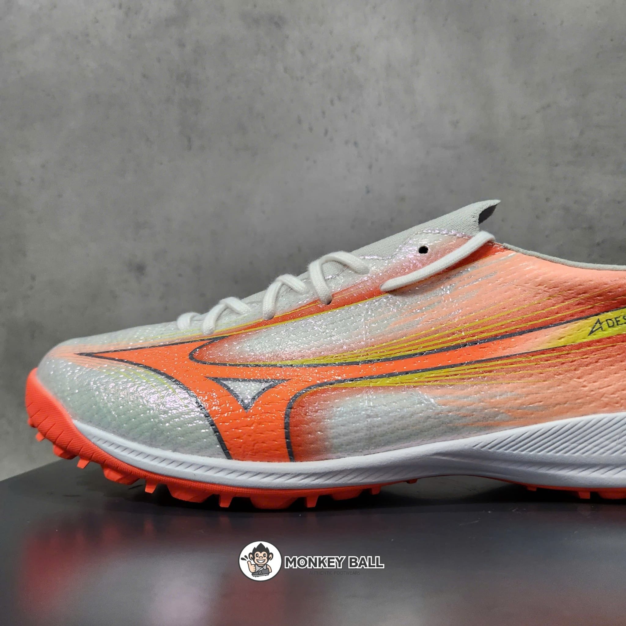  Mizuno Alpha 3 Elite AS TF - P1GD266254 - Cam/Trắng 