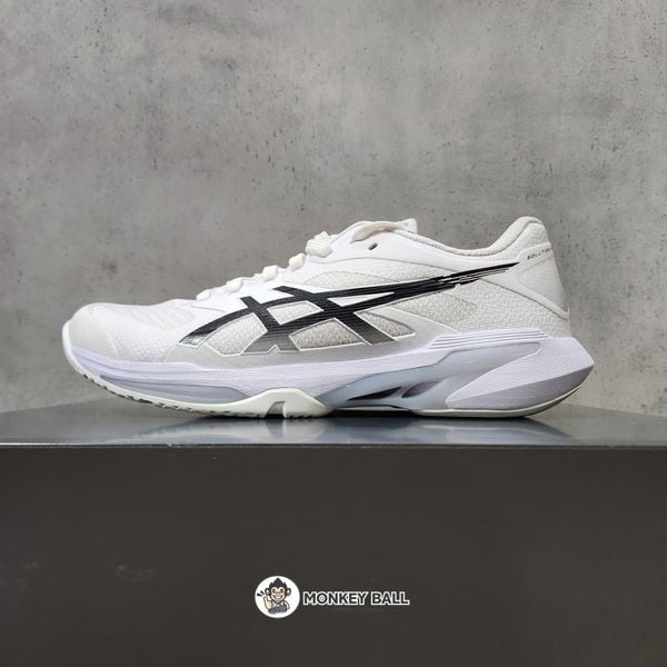  Giày Pickleball Asics Solution Speed FF4 - Trắng/Đen 