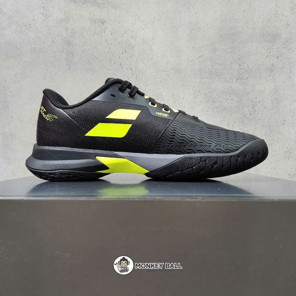  Giày Pickleball Babolat Jetmach 4 All Court Mens - Đen / Neon 