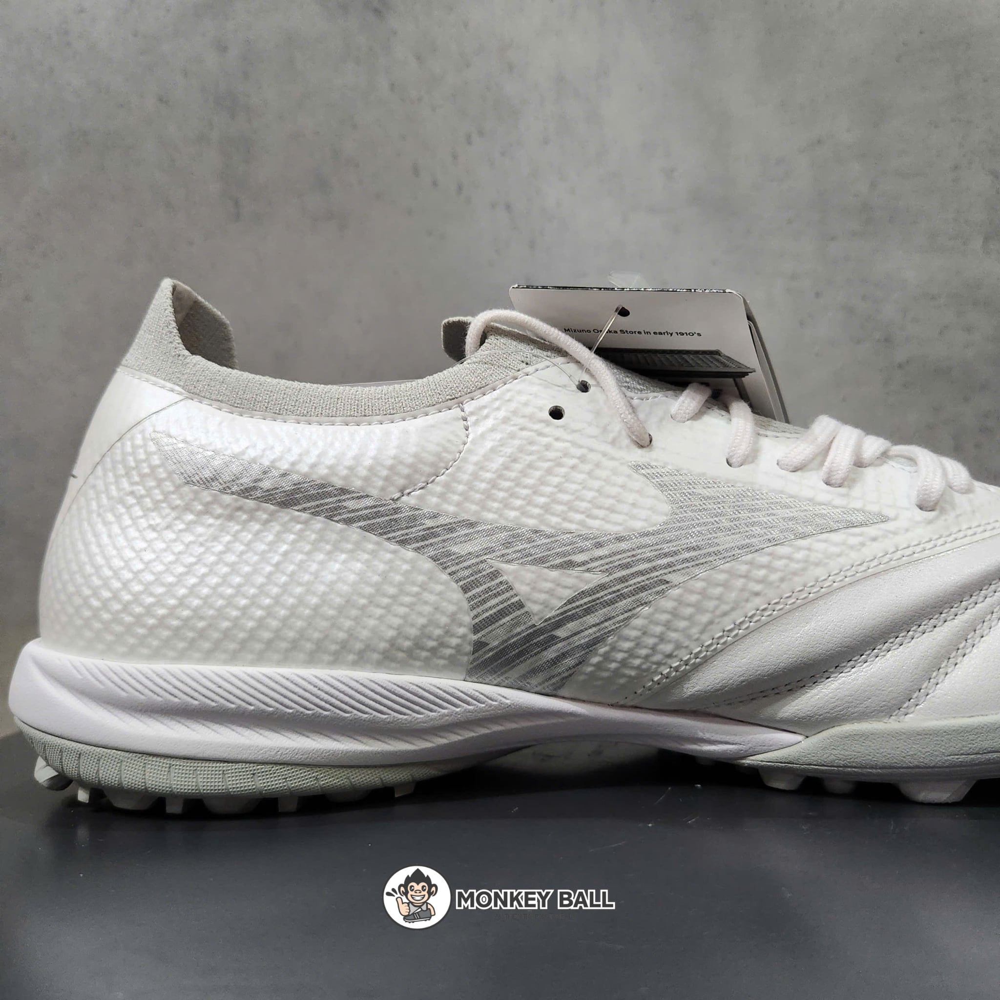  Mizuno Morelia Neo Sala Beta Japan TF - Q1GB269009 - Trắng/Bạc 