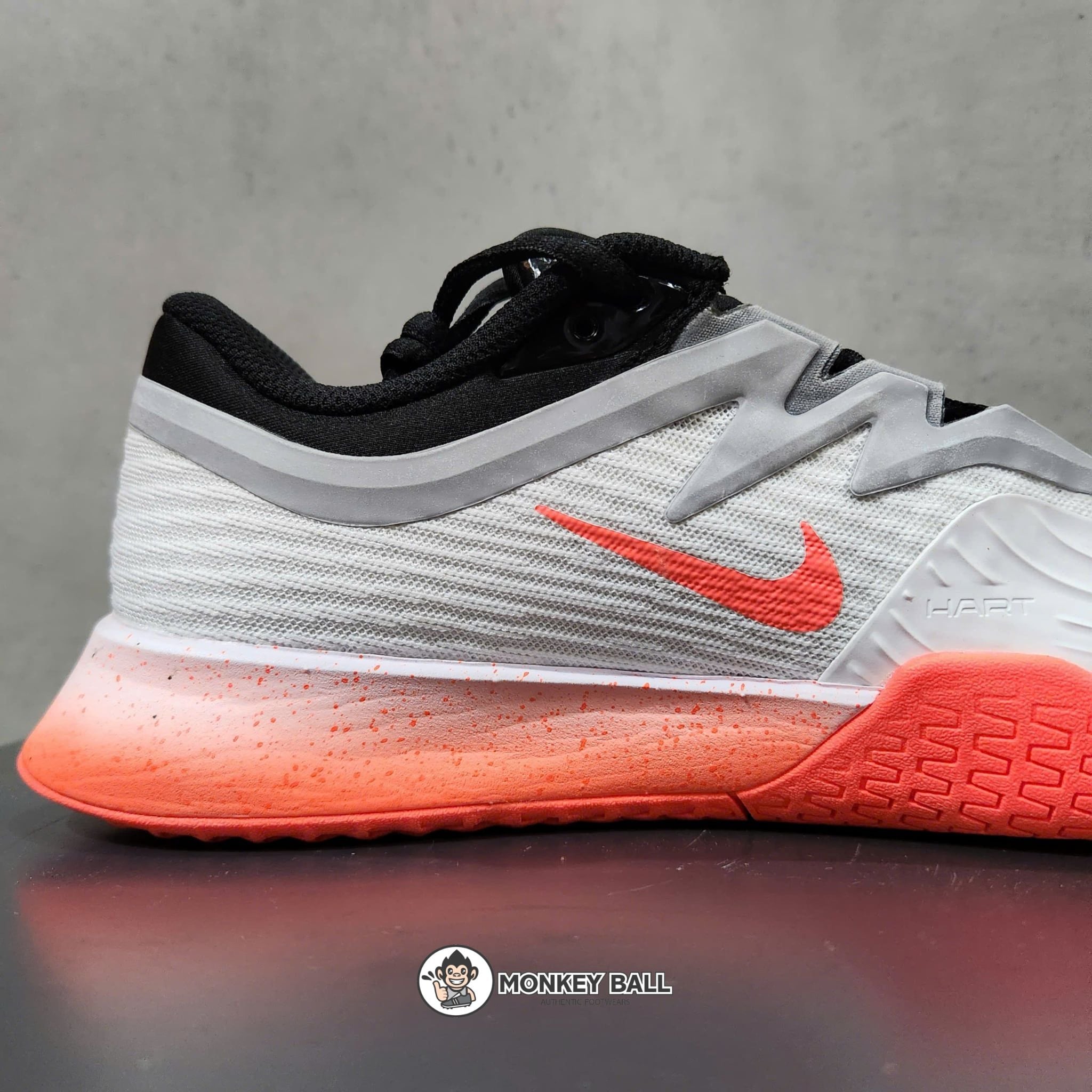  Giày Pickleball Nike Vapor Pro 3 HC PRM - HV1376-100 - Màu Trắng Cam 